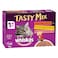 Whiskas Tasty Mix, Mix Land &amp; Sea Collection, Wet Cat Food, Pack of 12x70g