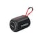 Moodix HO23T10 Bluetooth Speaker with Radio, Portable Wireless Water Resistant IPX6 Speaker Compatible with All Cellphones, Shower Deep Bass Speaker with TF Card, Clear Sound, Black