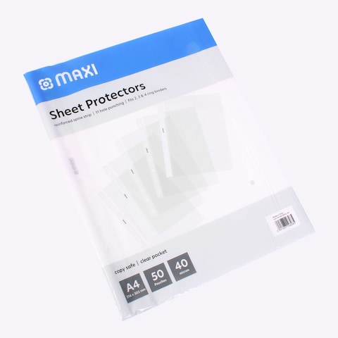 Maxi Sheet Protectors A4 50 PC