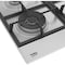 Beko Built-In Hob Gas HIAW64225SXL, 1 Year Manufacturer Warranty