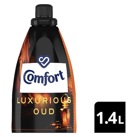 Comfort Perfumes Deluxe Luxurious Oud Concentrated Fabric Conditioner Black 1.4L