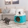 Pakeway Free Cabin Litter Box - Pink 45.9x54.9x49.2cm