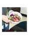 Generic Fast Salad Cutter Bowl -White 20.5cm