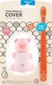 Flipper Fun Animal Hygienic Toothbrush Holder For Kids, includes Soft Bristle Toothbrush, Piggy, 3Y+