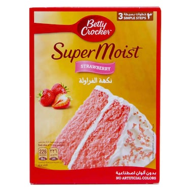 بيتى كروكر خليط كيك فراولة  360 جم