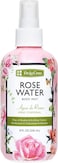 De La Cruz Rose Water Spray, No Parabens Or Artificial Colors, Vegan, Made In Usa 8 FL. OZ. (1 Bottle)