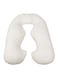 Generic - U-Shaped Maternity Pillow Cotton White 120x80centimeter