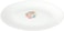 Royalford Opal Ware Spin 14" Oval Plate - White [Rf4531]