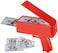 Make It Rain Money Gun Paper Playing Spary Money Toy Gun, Prop Money Gun With 100 Pcs Play Money Cash Gun Party Supplies