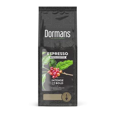 Dormans Espresso Intense And Bold Dark Roast Medium Grind Coffee 375g