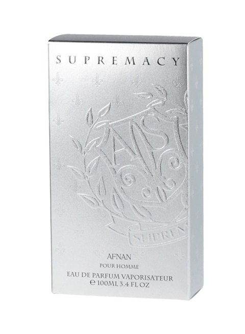 Afnan Supremacy Silver Eau De Parfum For Men - 100ml