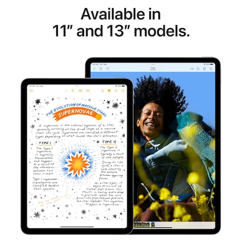Apple iPad Air 11 Tablet, 128GB, Blue, 8GB RAM, 11-Inch, 12 MP Camera, Liquid Retina Display, Wi-Fi and 5G