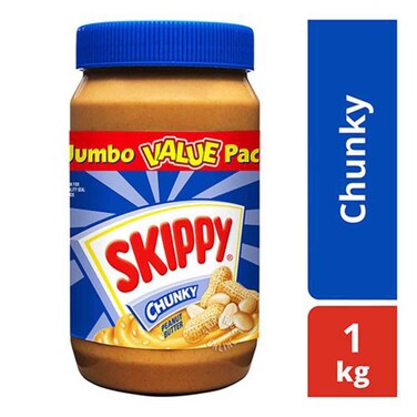 Skippy Chunky Peanut Butter 1Kg