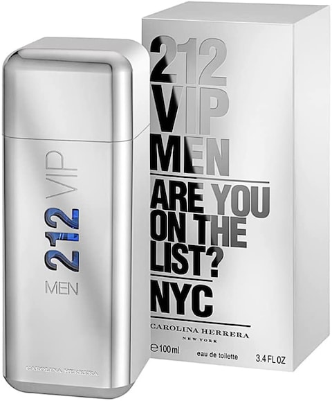 Carolina Herrera 212 VIP Eau De Toilette For Men - 100ml