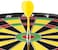 ULTIMAX Dart Board Set 12 inches Magnetic Dart Board Set, 6 Colorful Darts and Built in Hanging Hook Sports Gifts for Kids and Adults, Easily Hangs Anywhere-17112