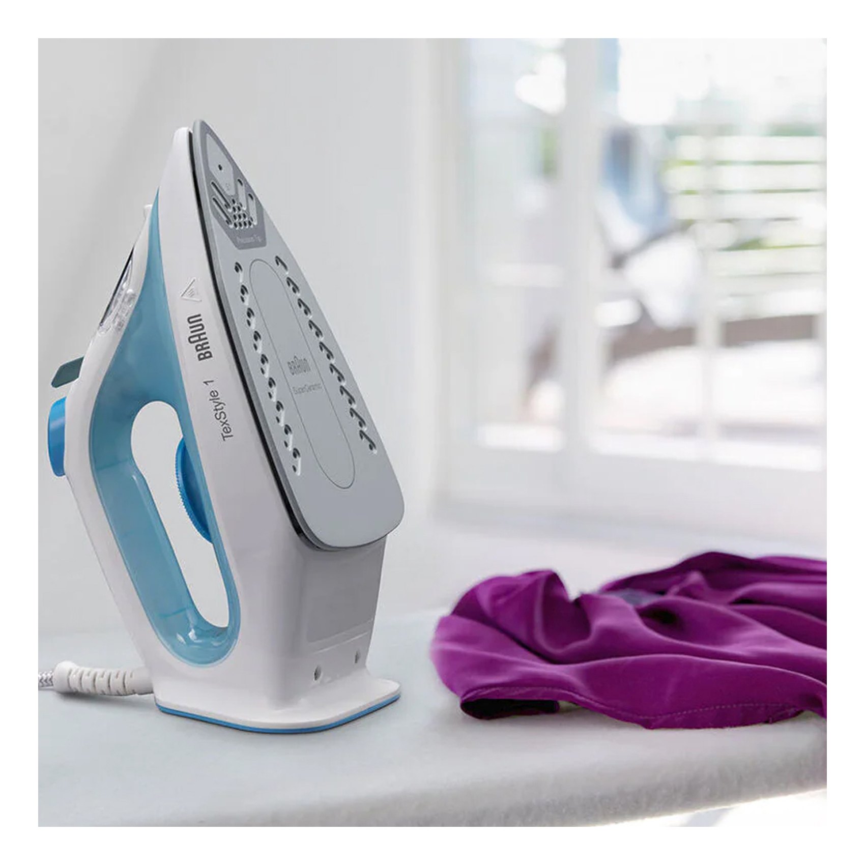 Braun TexStyle 1 Steam Iron SI 2000W 1050 Blue