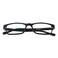 TOM OLIVER JUNIOR Blue Light Blocking Computer Screen Glasses - Anti Blue Light, Protection Eyewear for Children from Digital Screen Time for Boy's &amp; Girl's Age 5 - 12 (Rectangle, Black)