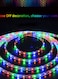 Generic Remote Control LED Strip Light With 24 Key Ir Remote Power Adapter -Multicolour