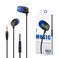 Fitto Black Wired in-Earphone Stereophonic Sound With Mic, Built-in Microphone, Bass, 3.5mm Jack, Suitable For All Mobile Phones, Android &amp; Mac Mobiles, Ear Phone, Music