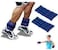 Max Strength Pair Of Adjustable Ankle Wrist Weights Gym Equipment Wrist Fitness Yoga For Running Fitness Strength Training (1.00)