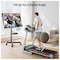 Mobile TV Stand For 32-70 Inch LCD LED Flat/Curved Panel Screen TVs, Tilt TV Cart Holds up to 88Lbs Portable TV Stand With Laptop Shelf Rolling Floor TV Stand Max VESA 400x400mm