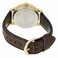 CASIO MENS LEATHER BRN ANALOGUE 766