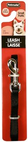Petmate Aspen Pet Nylon Dog Lead 3/8" X 5' Black