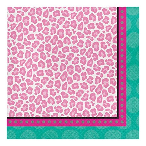 Sparkle Spa Party Luncheon Napkins 16 pcs