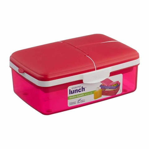 Sistema Quaddie Launch Box, 1.5 Liter - Red