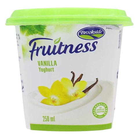 Brookside Fruitness Vanilla Yoghurt 250ml