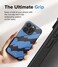 Ringke iPhone 15 Pro Max Case Cover, Onyx Design Series, Blue Brush