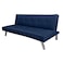 In House Sandi 2 In 1 Sofabed Velvet Upholstered - Dark Blue