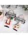 Resin Painted Pendant Christmas Decor, Christmas Tree Ornaments Home Decorations (Snowman)