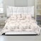 In House Milano Velvet Bed Frame - Single - 200x90 cm - White