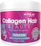 Activlab Collagen Beauty Hair, 200G Jar, Rebuilding And Healthy Hair, Raspberry-Strawberry Flavor, 7 Active Ingredients, Marine Collagen, Keratin, Vitamin C, Zinc And Biotin