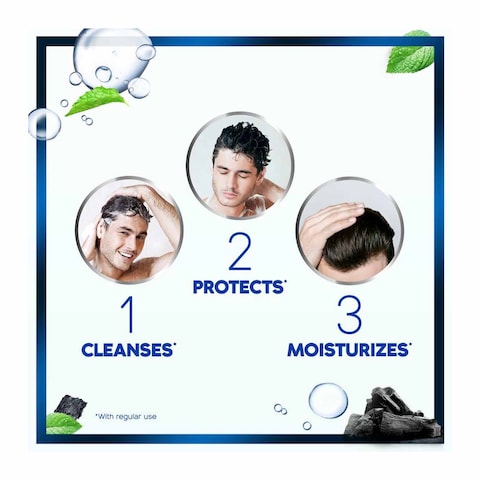 Head And Shoulders Shampoo Charcoal Detox - 600 Ml