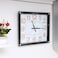 Olsenmark Wall Clock - Large Square Wall Clock, Modern Design - Easy To Read - Square Decorative Wall Clock For Living Room, Bedroom