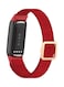 Fitme حزام من النايلون لـ Fitbit Luxe أحمر