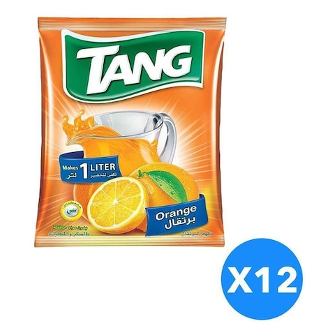 Buy Tang Orange Powder Drink - 25 grams - 12 Pieces in Egypt