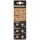 Duracell AG13 LR44 (A76) Alkaline 1.5V Batteries - 10 Pieces