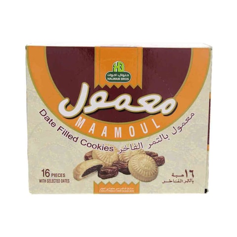 Halwani Bros Maamoul Dates - 2 Piece - 16 Packs