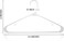 Red Dot Gift 100-Pack 16.5 Inch Non-Slip Hanger Adult Plastic Hanger, White Plastic Hanger, Clothes Hanger, Clothing Hanger, Light-Weight Plastic Hanger, White (100)