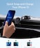 Anker Magnetic Wireless Charger (Maggo), 613 Car Charging Mount With 2-Port USB Car Charger, 5 ft USB-C to USB-A Cable, Strong Magnetic Alignment Only For iPhone 13, 12/12 Pro / 12 Pro Max / 12 Mini
