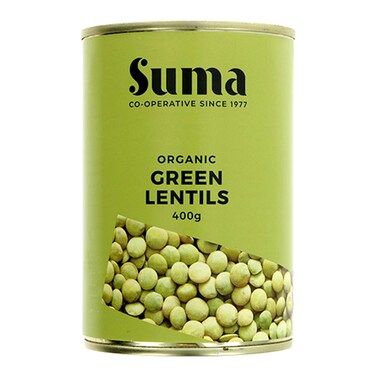 Suma Organic Green Lentils 400GR