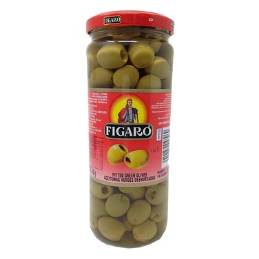 Figaro Pitted Green Olives 340g