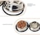 Stainless Steel Food Bowl and Water Bowl for Dog and Cat, High Quality Pet Feeding and Watering Container With Non Skid Rubber Base.
