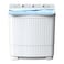 Fresh Top Load Half Automatic Washing Machine - 6 KG - White - TWM600