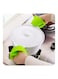 Generic A Pair Of Thick Oven Pinch Mitts, Heat Resistant Anti-Scald Gloves For Cooking Pinch Grips, Pot Holder And Potholder For Kitchen, Food-Grade Silicone Black 15*5*10cm