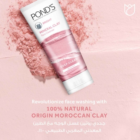 Pond&#39;s Face Wash White Beauty Clay Foam 90g