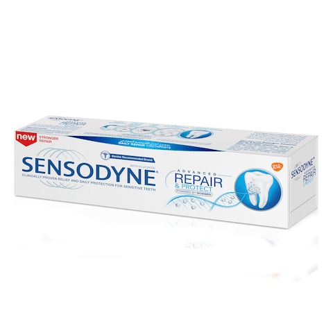 Sensodyne Daily Repair Powered By Novamin Repair &amp; Protect 75ml